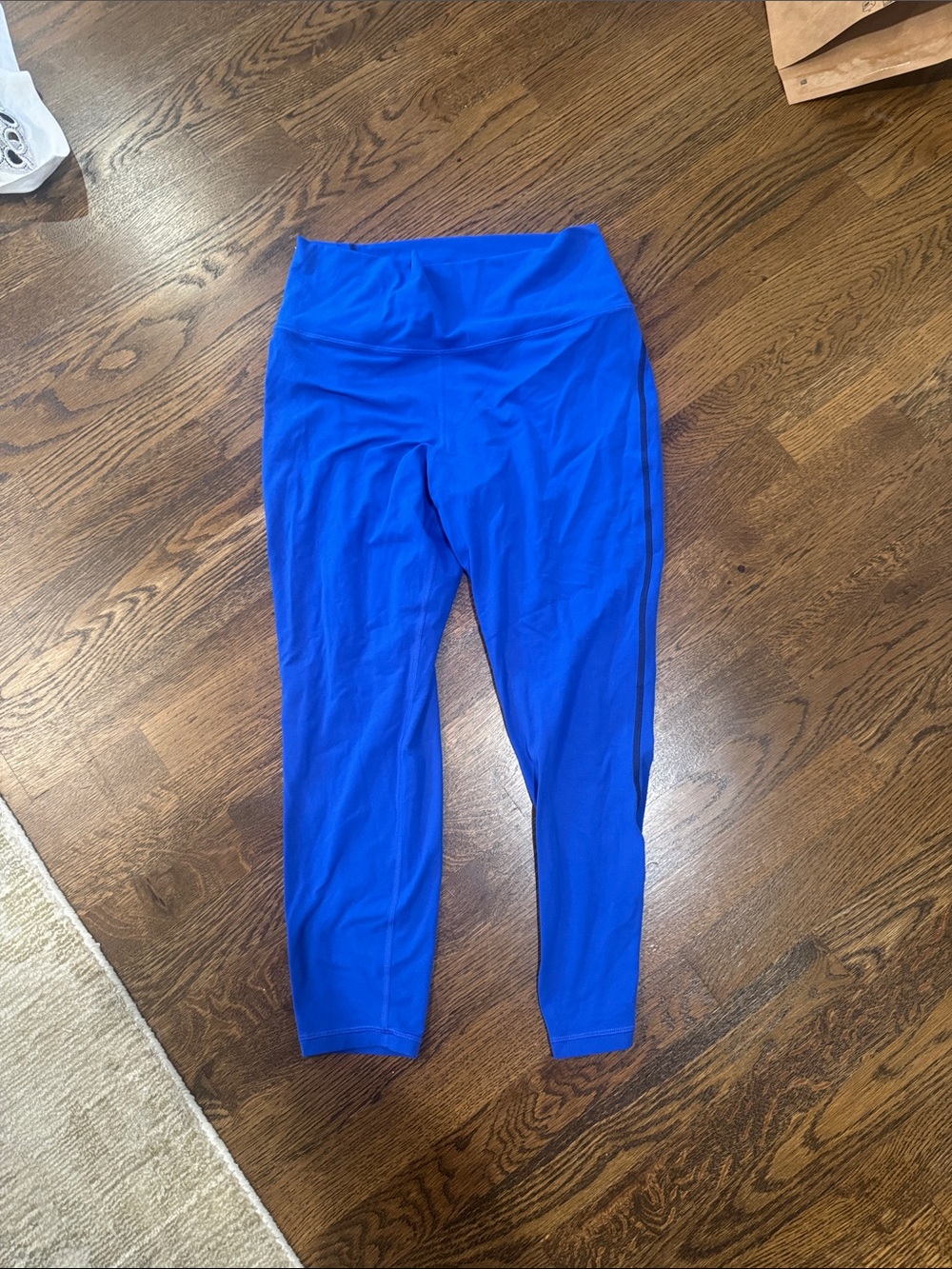 Athleta Transcend Royal Blue Leggings